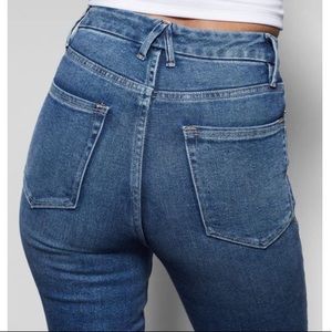 Good American Ultra High Waisted Good Curve Jeans Sz 24/00